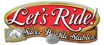 Let's Ride Silver Buckle Stables title screen for Playstation 2